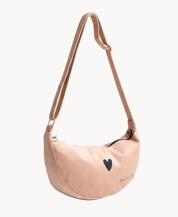 Velour Hobo Bag