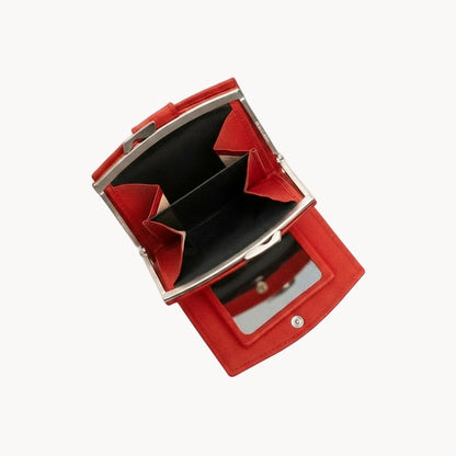 Leather Women's Wallet with Mirror 24-33