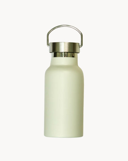 Beige Thermos Bottle Elegant & Functional