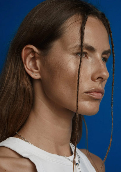 Pin Up Earrings - Silver