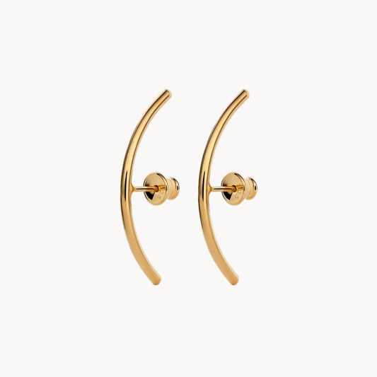 Radius Earrings - Gold